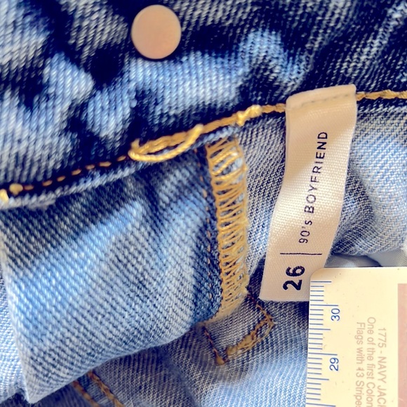 PacSun Eco Two-Tone '90s Boyfriend Jeans - SOLD OUT 👖❤️🌺❤️ - Picture 11 of 11